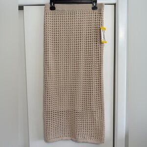 Steve Madden Liliana Crochet Midi Skirt